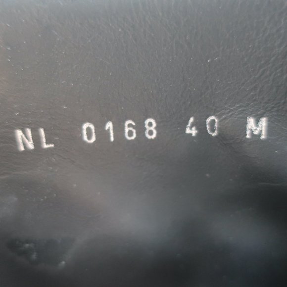 LOUIS VUITTON RANGER BOOTS WITH PATCHES BLACK LEATHER SIZE 40 FLAT COMBAT BOOTS - Picture 11 of 12